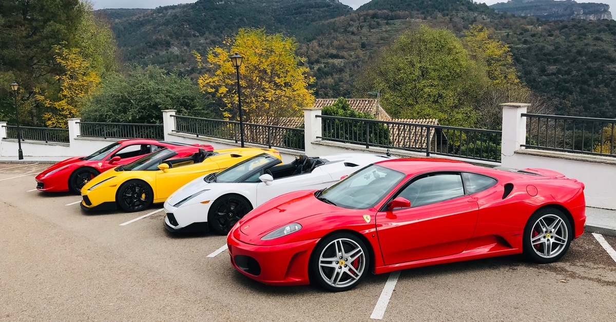 Experiencia de conducción de Ferrari F430 o Lamborghini Gallardo en Tarragona