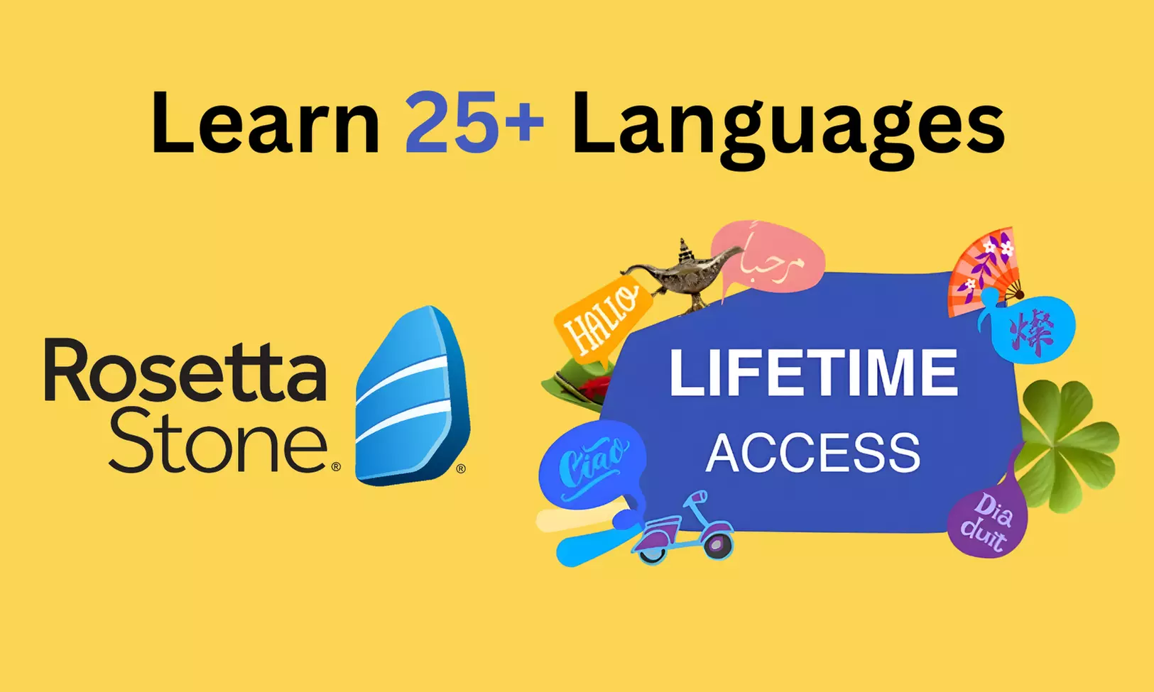 Rosetta Stone Language Subscriptions: 3, 12, or Lifetime Access