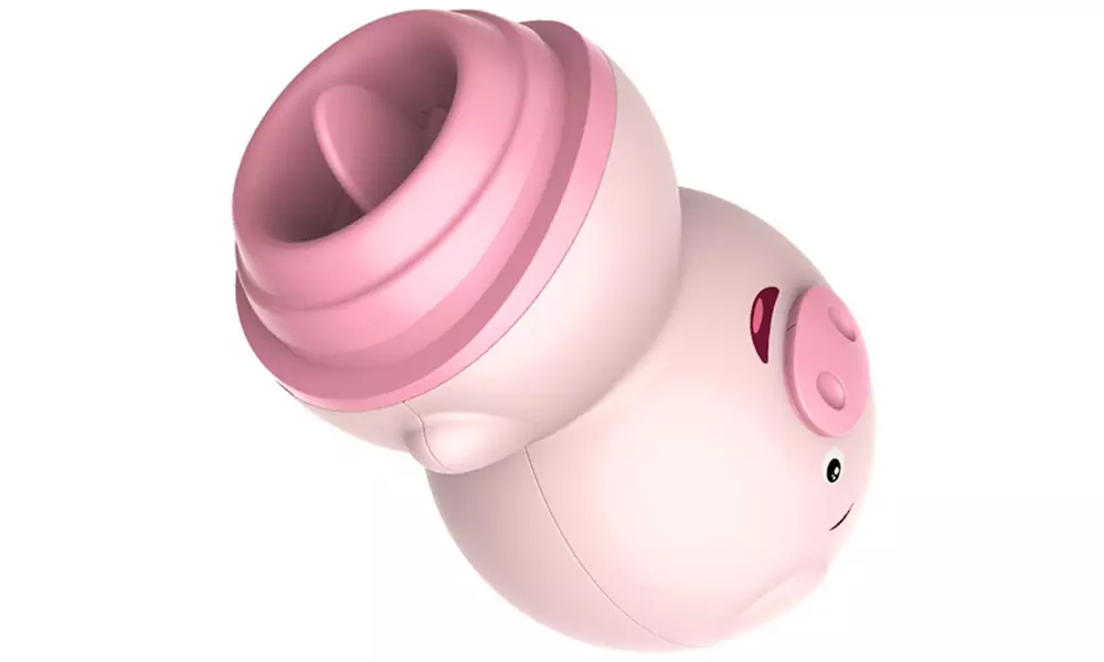 Cute Pig Tongue Vibrator Licking Vibrator Clitoris Nipple Massage - Second Medium