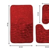Image 12: Juego de 3 alfombrillas absorbentes y antideslizantes para el baño