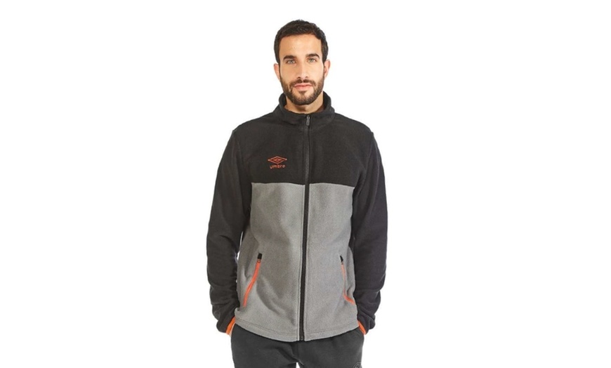 Image 2: Giacca da uomo in pile Umbro