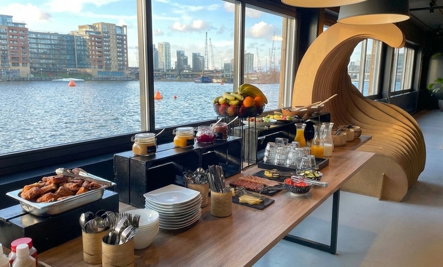 Image 16: London: Waterfront Floating Hotel Stay for 2