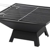 Image 3:  Outdoor Fire Pit with BBQ Grill - Multi-functional, Portable & Easy Clean
