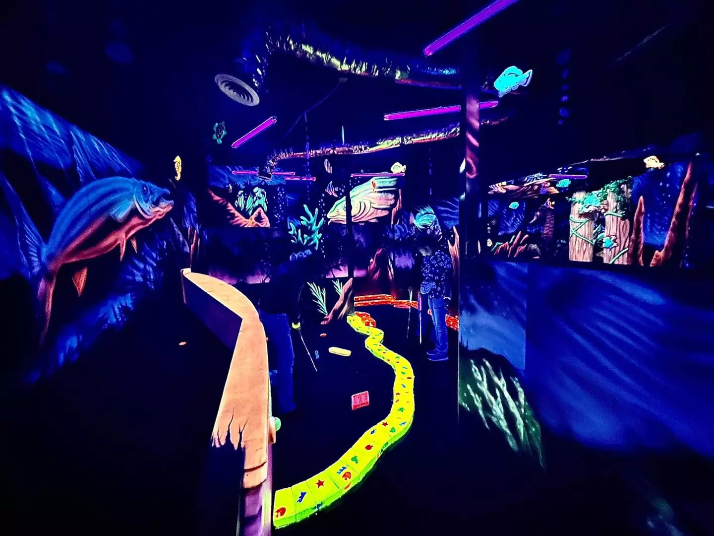 3D Black Light Mini Golf, Pizza & Escape Rooms in Chehalis