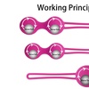 Image 7: 3Pcs/set Silicone Kegal Exercise Balls Tightening Vaginal Muscle Control