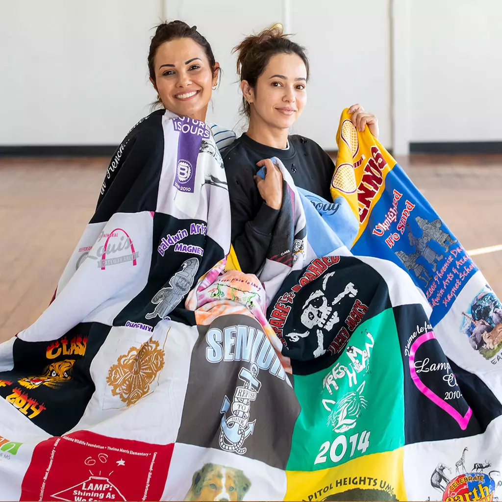 Custom T-Shirt Memory Blankets & Quilts | Made in the USA | From My T-shirt Blanket, Inc