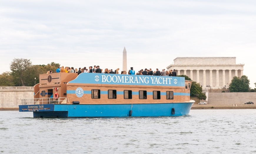 Image 1: Sightseeing Cruise of Washington DC on the Potomac River for Up To 6!