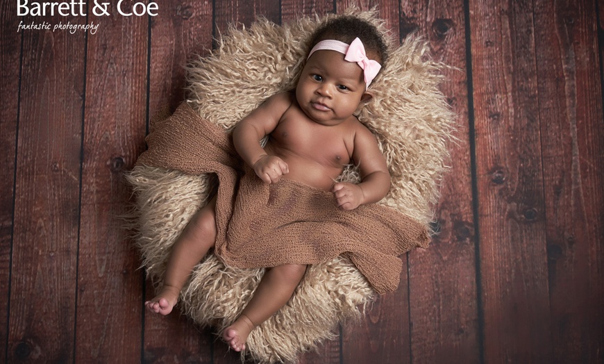 Image 18: Baby Photoshoot I 8'' x 6'' Print I Barrett & Coe Studios