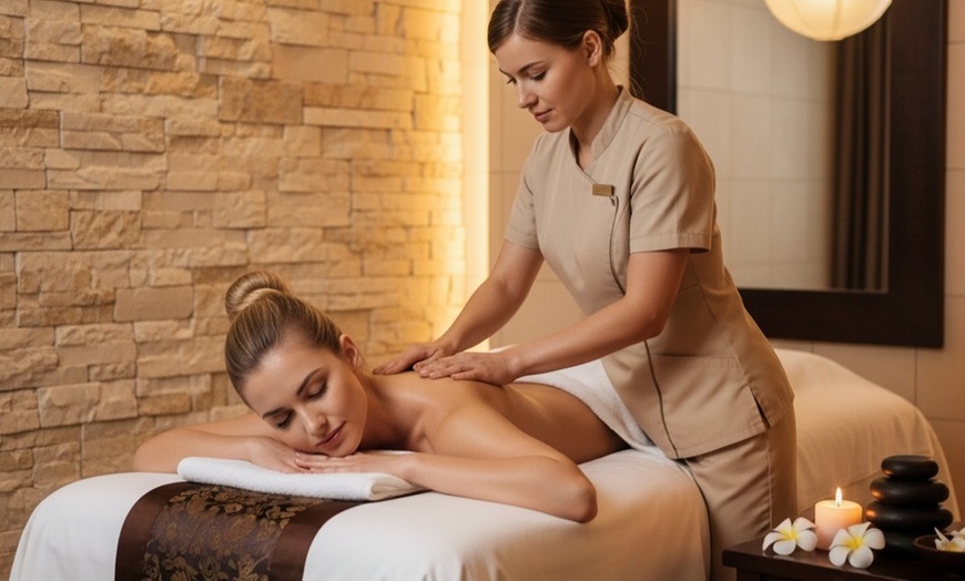 Image 1: Balinese Deep Tissue Massage & Premium Fire & Ice Facial