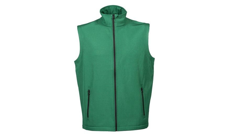 Image 2: 1 o 2 Gilet in softh shell a 2 strati  idrorepellente 280gr