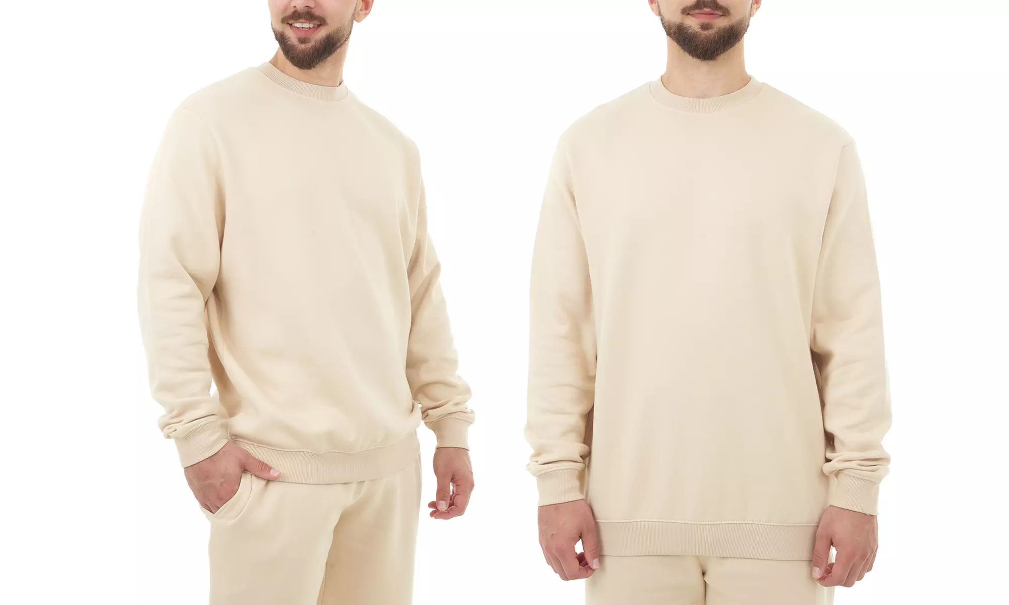 Classic Crew Neck Long Sleeve Pullover Sweatshirt Jumper