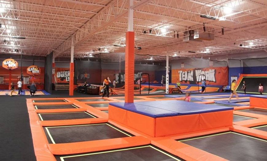 Image 1: Up to 19% Off Trampoline Park Admission at X-Factor 