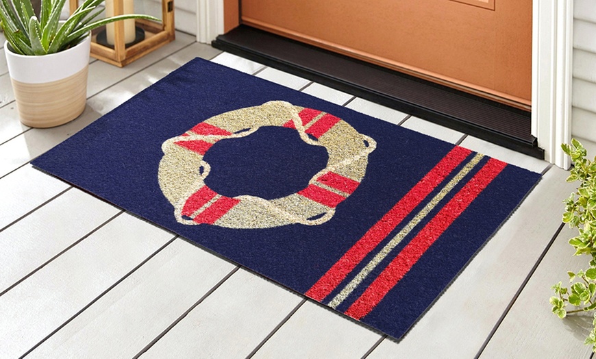 Image 64: Zerbino in cocco con retro antiscivolo