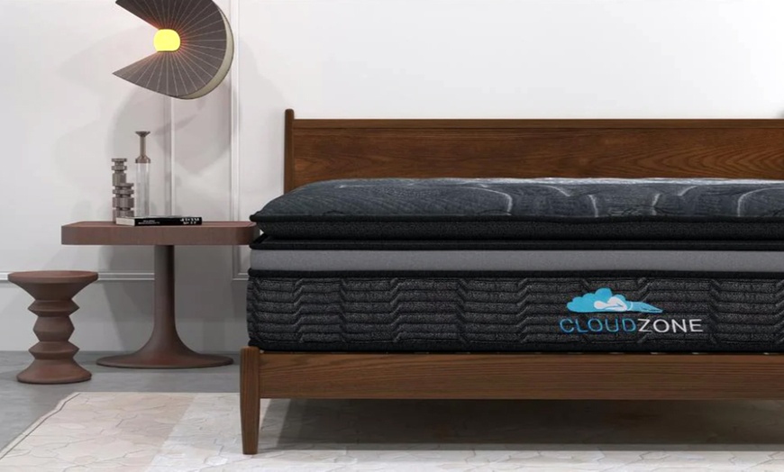 Image 3: Cloud Zone Double Layer Pocket Spring Single, Double or Queen Mattress