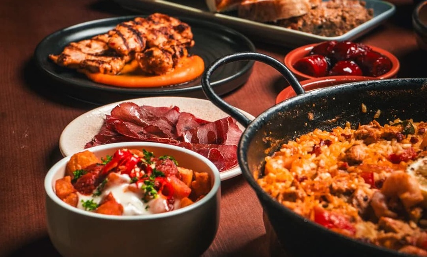 Image 8: 5 Tapas to Share Glass of Sangria for Two at 2Taps Wine Bar