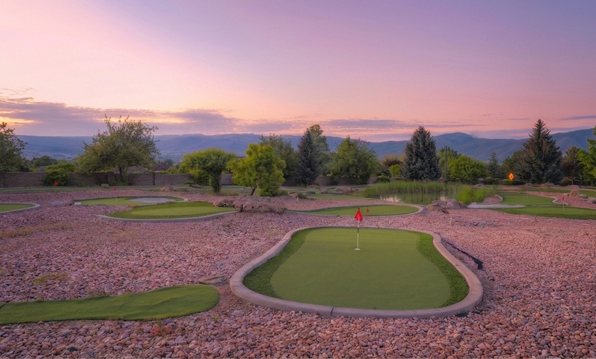 Image 10: Cozy alpine rooms, heated pool, and mountain views
