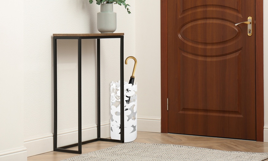 Image 63: Portaombrello in metallo moderno