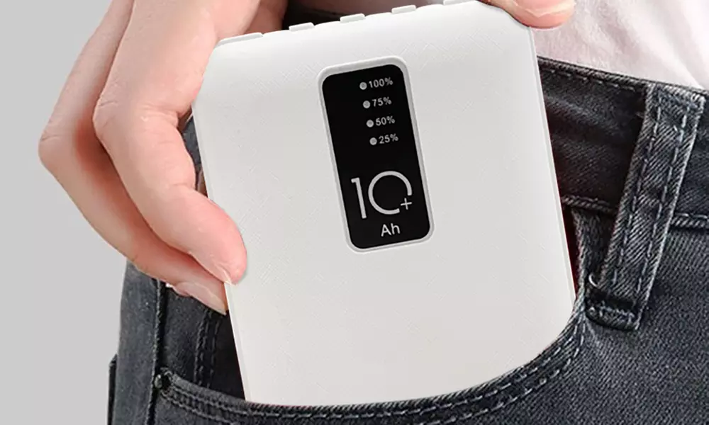 Batería externa de 2000 mAh para móvil, tablet o PC