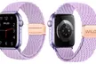 Waloo Braided Nylon Magnetic Loop Band For Apple Watch - (Select Size & Color) from HGP Group (Up to 50% Off) - Second Medium