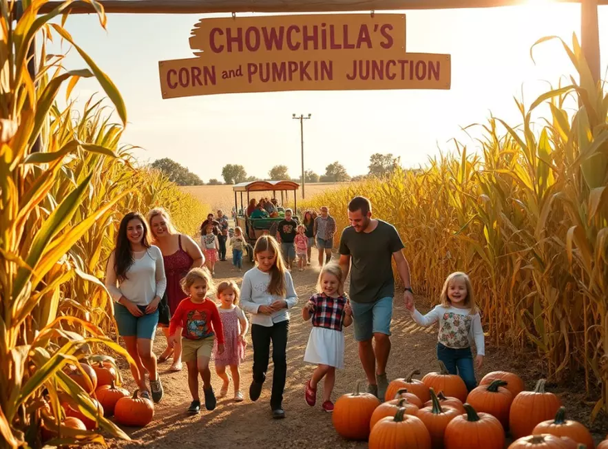 Chowchilla’s Corn & Pumpkin Junction: Hayrides + Pumpkins