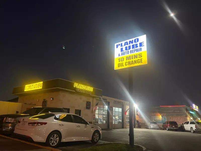 Oil Change at Plano Lube and Auto Repair