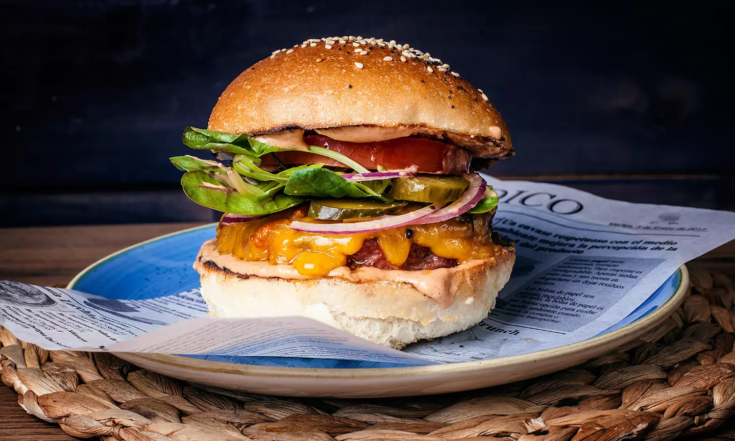 ¡Atención, burger-lovers! Menú de hamburguesas para 2 o 4 personas