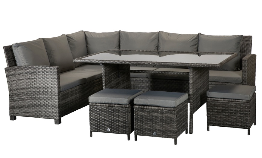 Image 6: Cuba Corner Dining Sofa Set