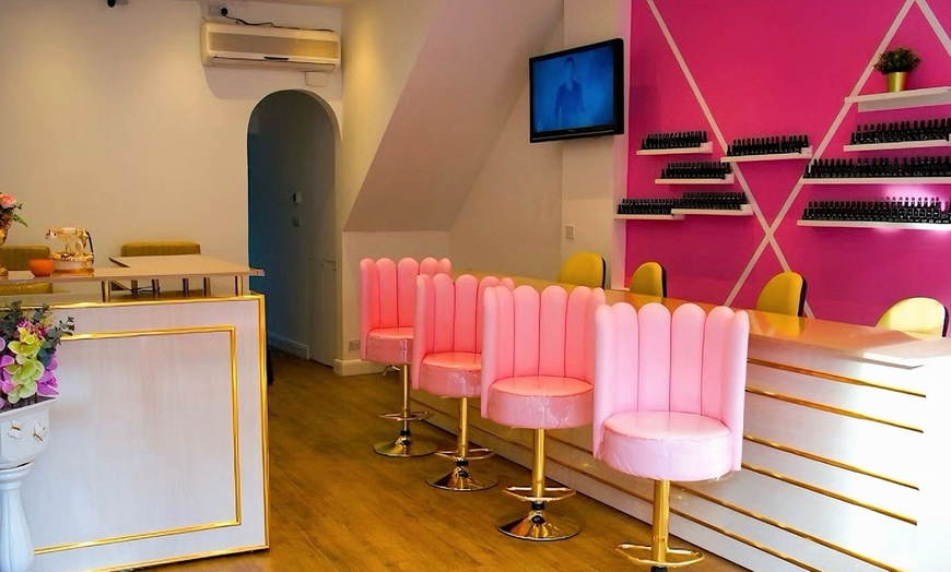 Image 1: Get Pampered w/Classic Mani / Pedi / Luxury Gel Spa Mani, Pedi or Both
