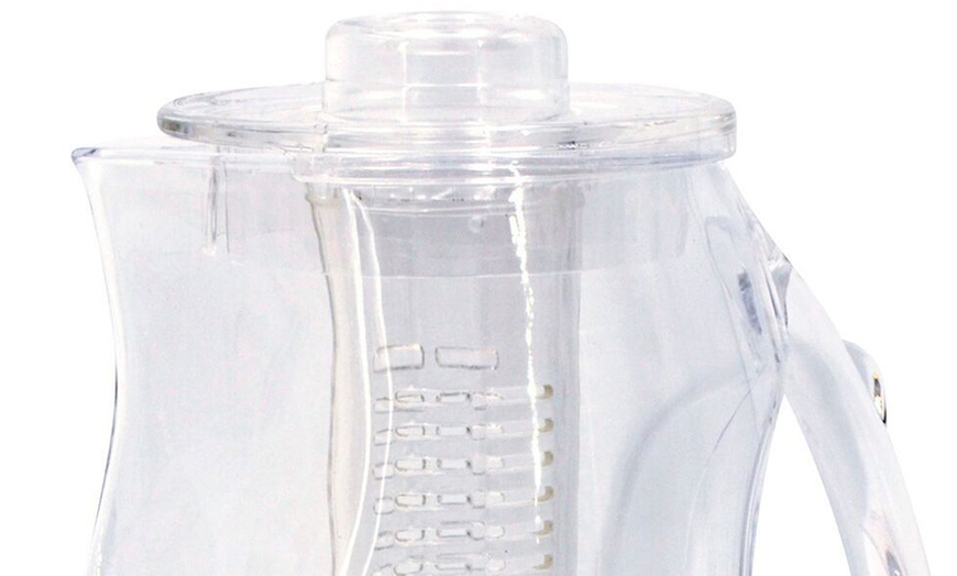 Image 12: Fruit Infusion Pitcher or Water Bottle