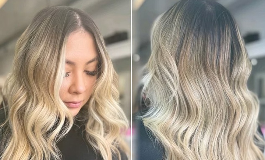 Image 3: Haircut, Condition & Blowdry + Optional Choice of Hair Color Service 