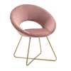 Image 13: Ronde velours fauteuil 'Grace'