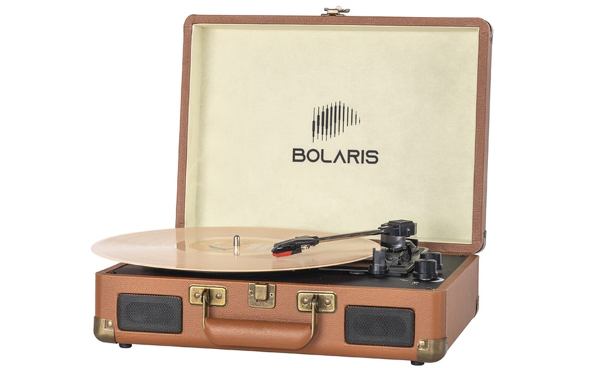 Image 7: Vintage platenspeler met 3W of 6W en Bluetooth 5.0 van Bolaris
