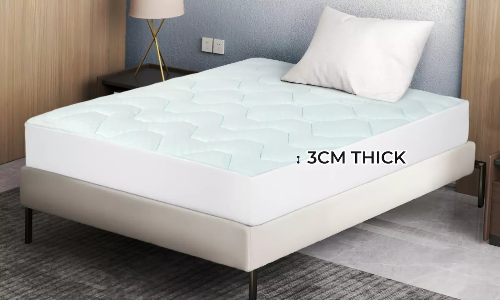 Lavio Memory Foam Mattress Topper Collection
