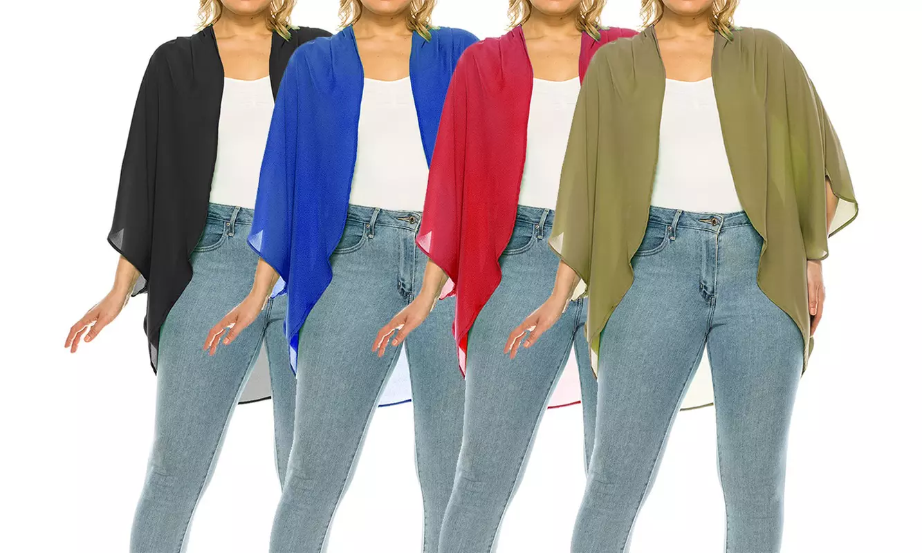 MOA Collection Women's Loose Fit Cardigan Sweater - Primary Image