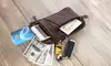 Women Men Leather Phone Pouch Belt Bag Shoulder Crossbody Waist Pack Handbag