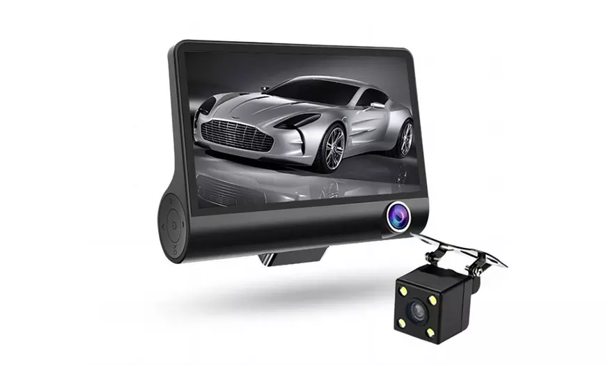 Image 1: Caméra Dash Cam Triple Vision