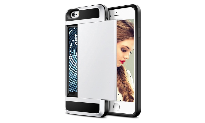 Image 4: Card Armour Case for iPhone