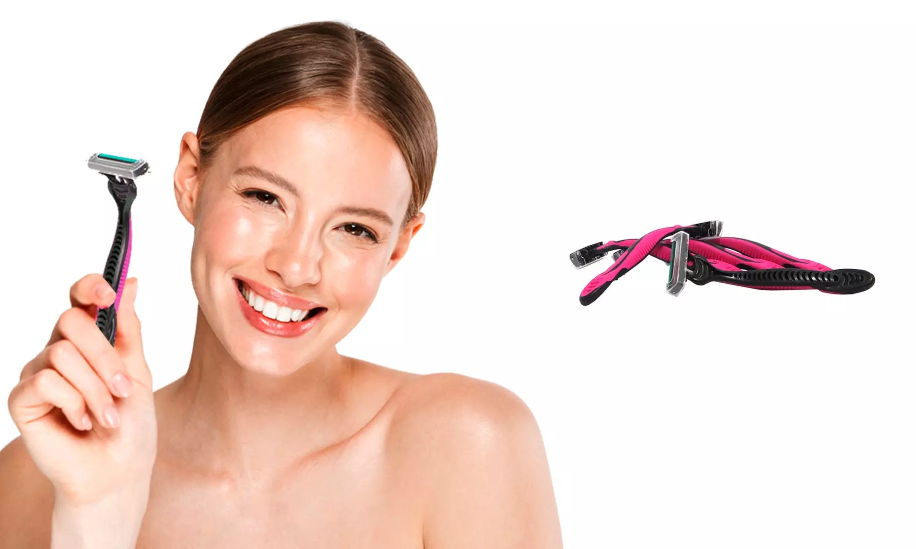 1 o 2 packs de 5 maquinillas de afeitar unisex - Primary Image