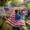 Image 3: Custom World Cup Flag Capes and Flags - Up to 83% Off