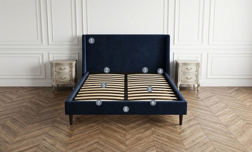 Image 4: Sommier, avec matelas au choix