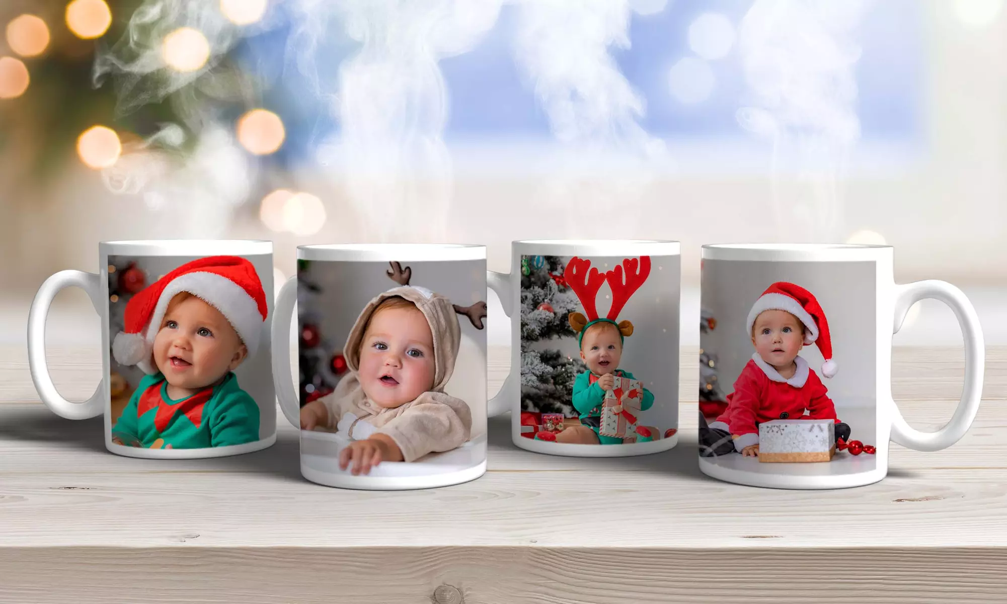 1, 2 ou 3 mugs photo classiques, magiques ou colorés pour 1 personne avec Printerpix (jusqu'à 78% de réduction) - Primary Image