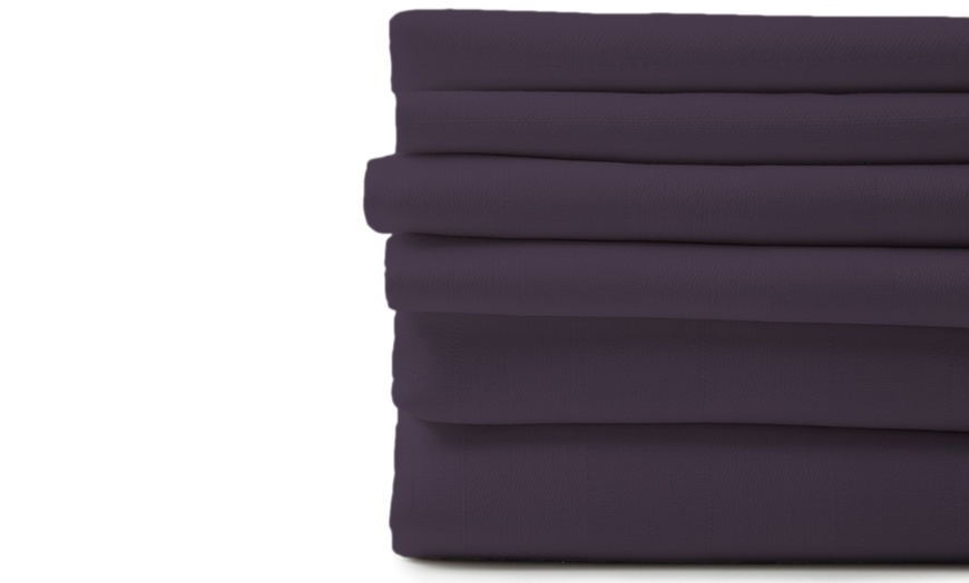 Image 10: 6 PIECE EGYPTIAN COTTON FEEL NICE SHEETS 1800 SERIES DEEP POCKETS 4 PILLOWCASES