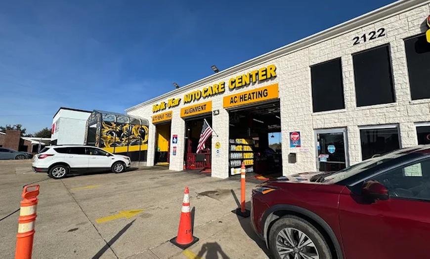 Image 2: Synthetic High-Mileage Oil Change (5 Quarts of Full Synthetic Oil)