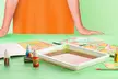 CraftBud Marbling Paint Kit for Kids - Fun Painting Set , Gift for Kids - Second Medium