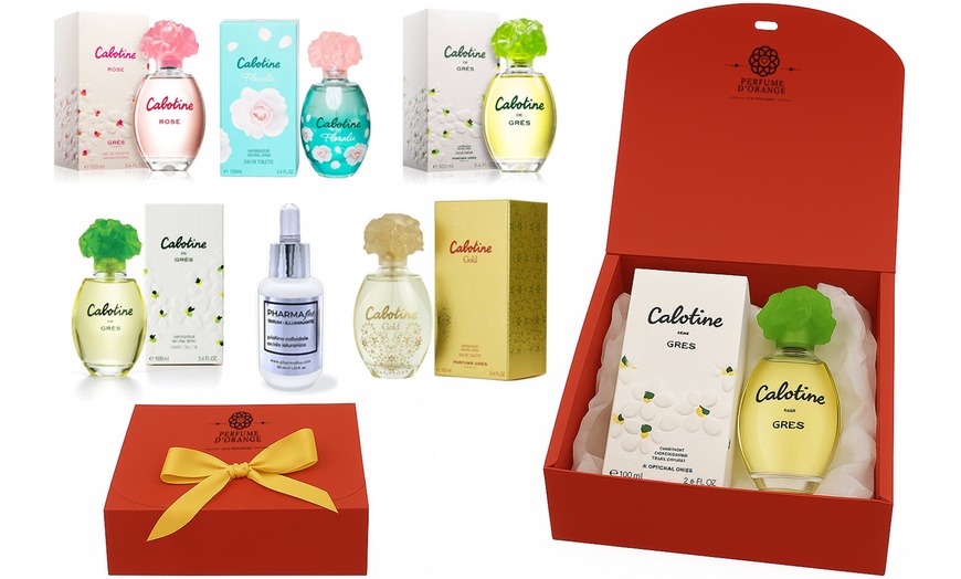 Image 1: Fragranza Cabotine de Grès con siero al platino colloidale e gift box