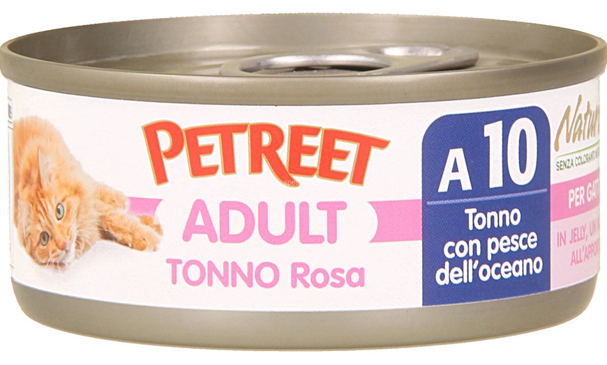 Image 30: Box Petreet per gatti con 60 scatolette da gusti misti
