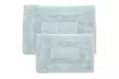 Reversible 100% Cotton Bath Mat Set (2 Piece) by Lavish Home - Second Medium