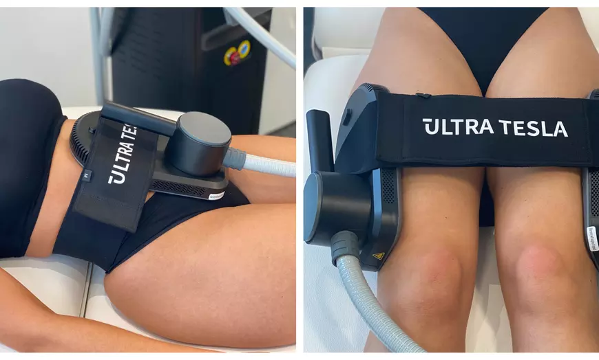 Image 1: One or Two Areas in Single Session or 4 Sessions of Tesla Wave Max EMS