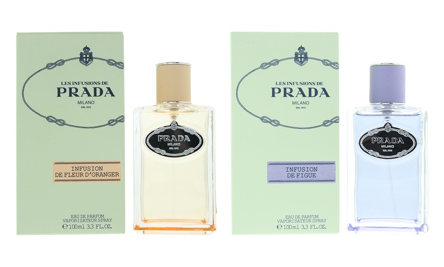 Image 1: Prada Infusion De Figue or De Fleur D'Oranger EDP 100ml