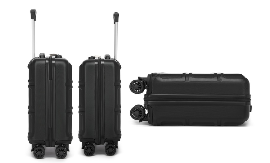 Image 4: Valise cabine en ABS, 45 x 36 x 20 cm, capacité d'environ 28 L